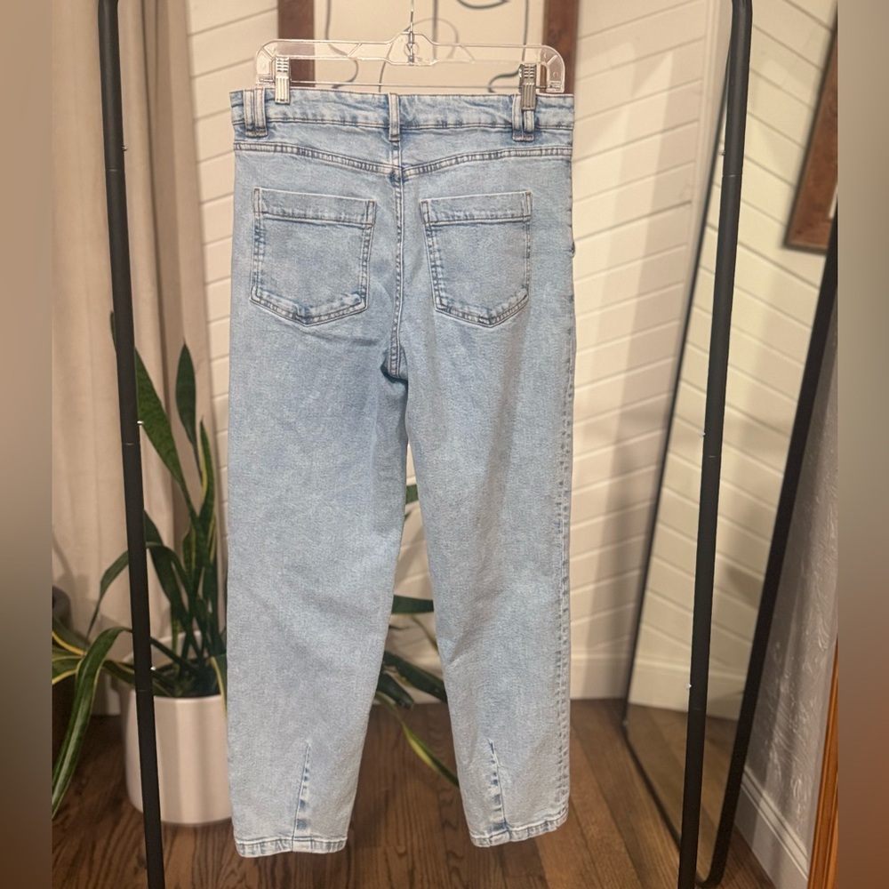 Sezane Light Blue Jeans || Size 38 US 6 - Picture 5 of 8